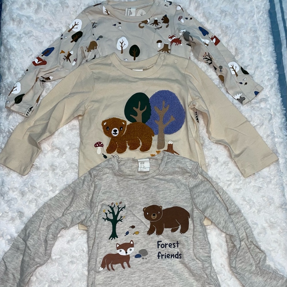 Long sleeve bear shirts